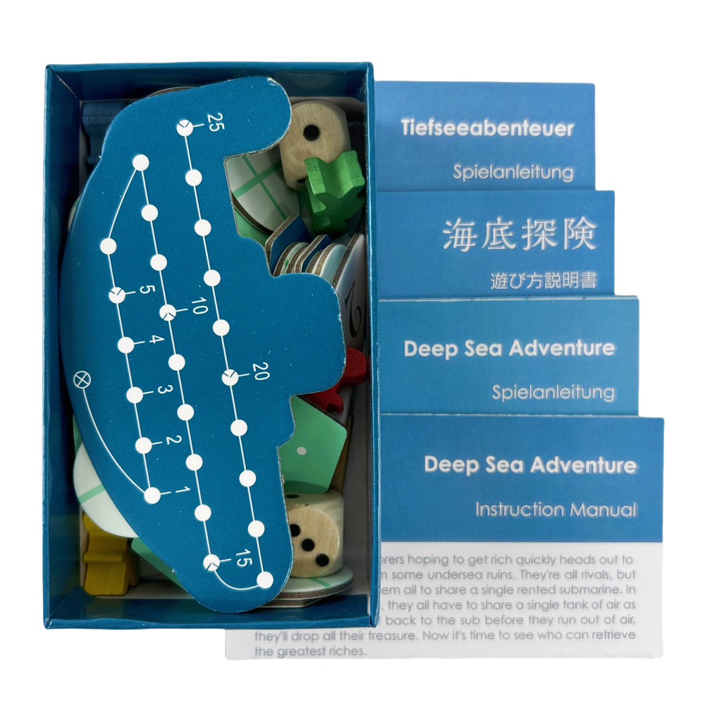 AliExpress Deep Sea Adventure Board Game Card Game Family Party Entertainment Interactive Toys Gift for Children Funny English Game, view 4