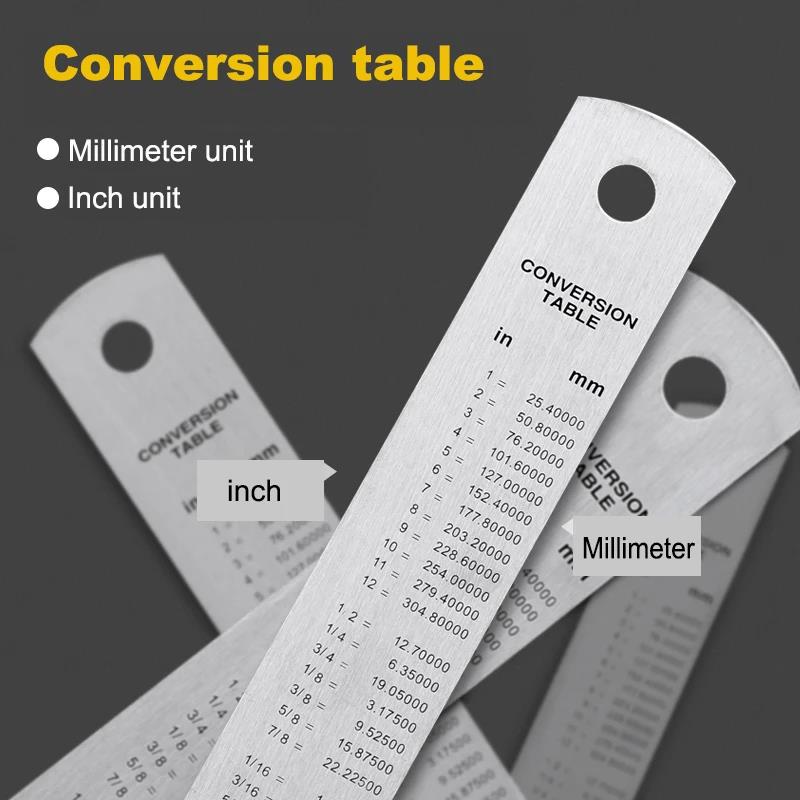 AliExpress Deli Stainless Steel Straight Ruler (15-30cm), view 3