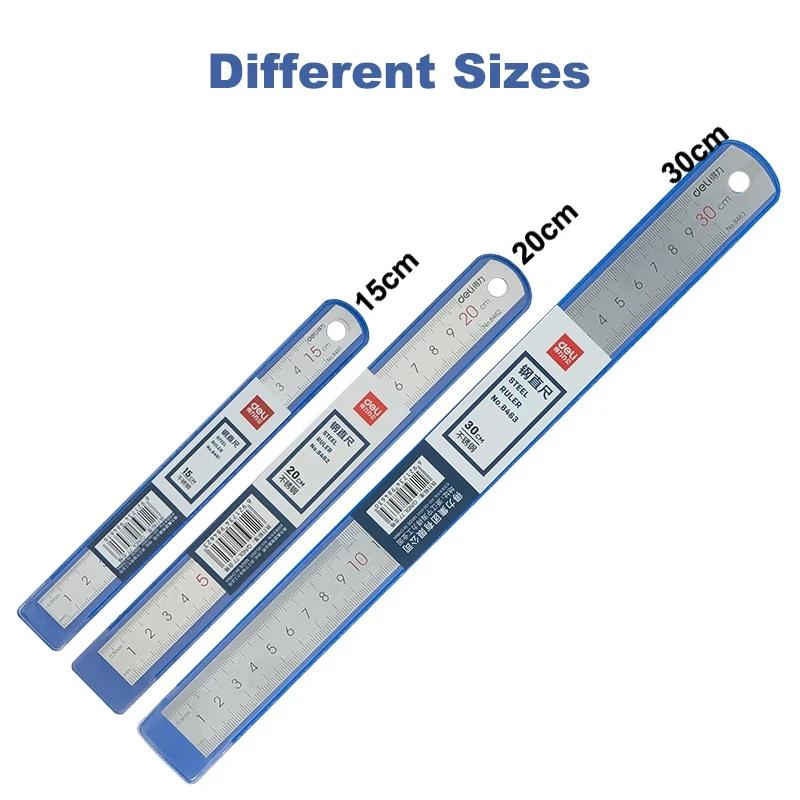 AliExpress Deli Stainless Steel Straight Ruler (15-30cm), view 6