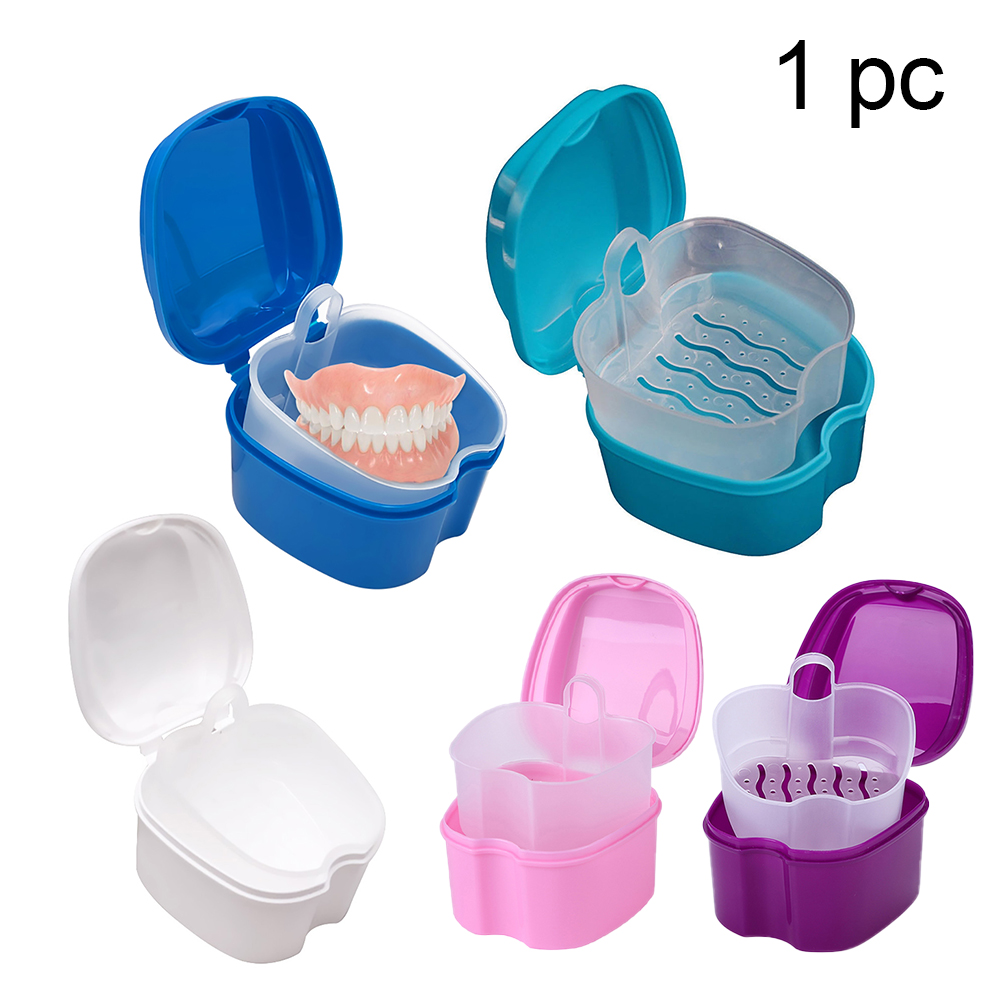 AliExpress Denture Storage Box with Hanging Net