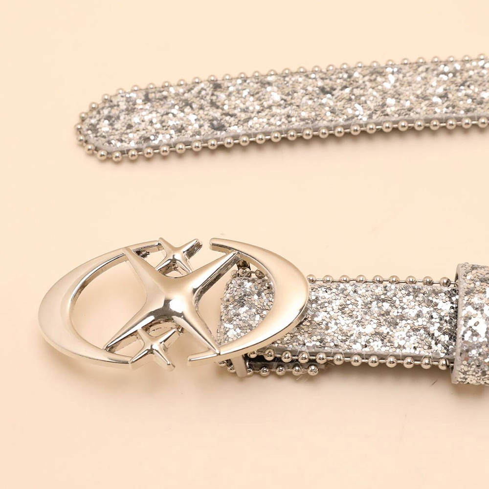 AliExpress Women's Sequin Strap Belt, view 5