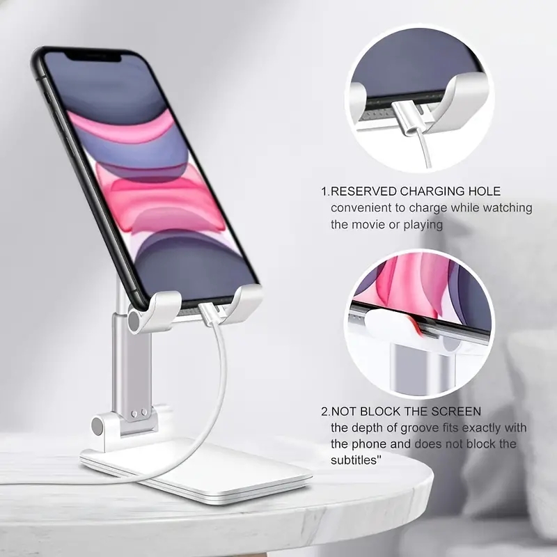 AliExpress Desk Mobile Phone Holder Stand For IPhone IPad Xiaomi Adjustable Desktop Tablet Holder Universal Table Cell Phone Stand, view 3