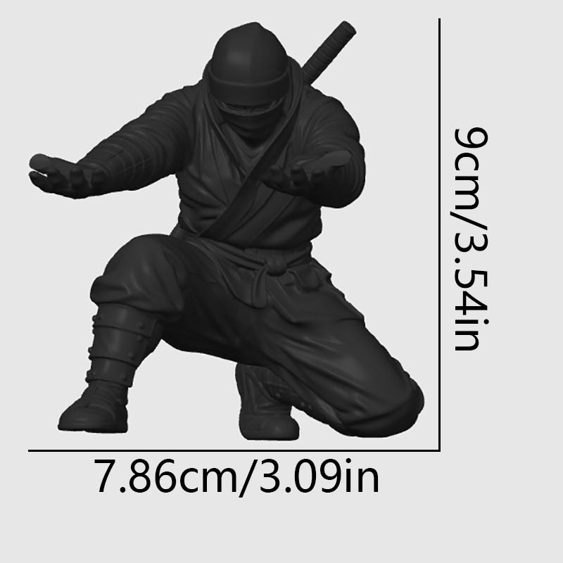 AliExpress 3D Printed Ninja Figurine Pen Holder, view 6