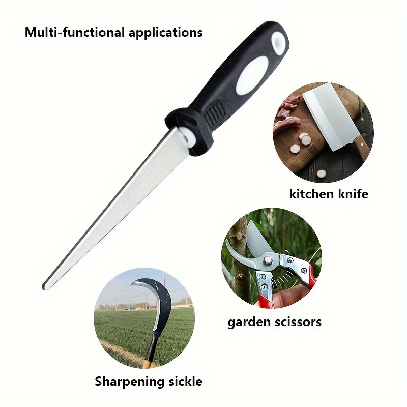 AliExpress Diamond Sharpener Sharpener Metal Double Sand File Scissors Gardening Tools Sharpener, view 4