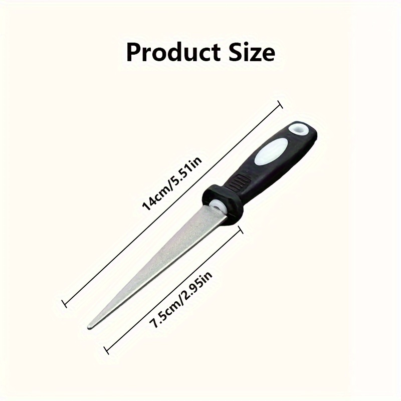 AliExpress Diamond Sharpener Sharpener Metal Double Sand File Scissors Gardening Tools Sharpener, view 5