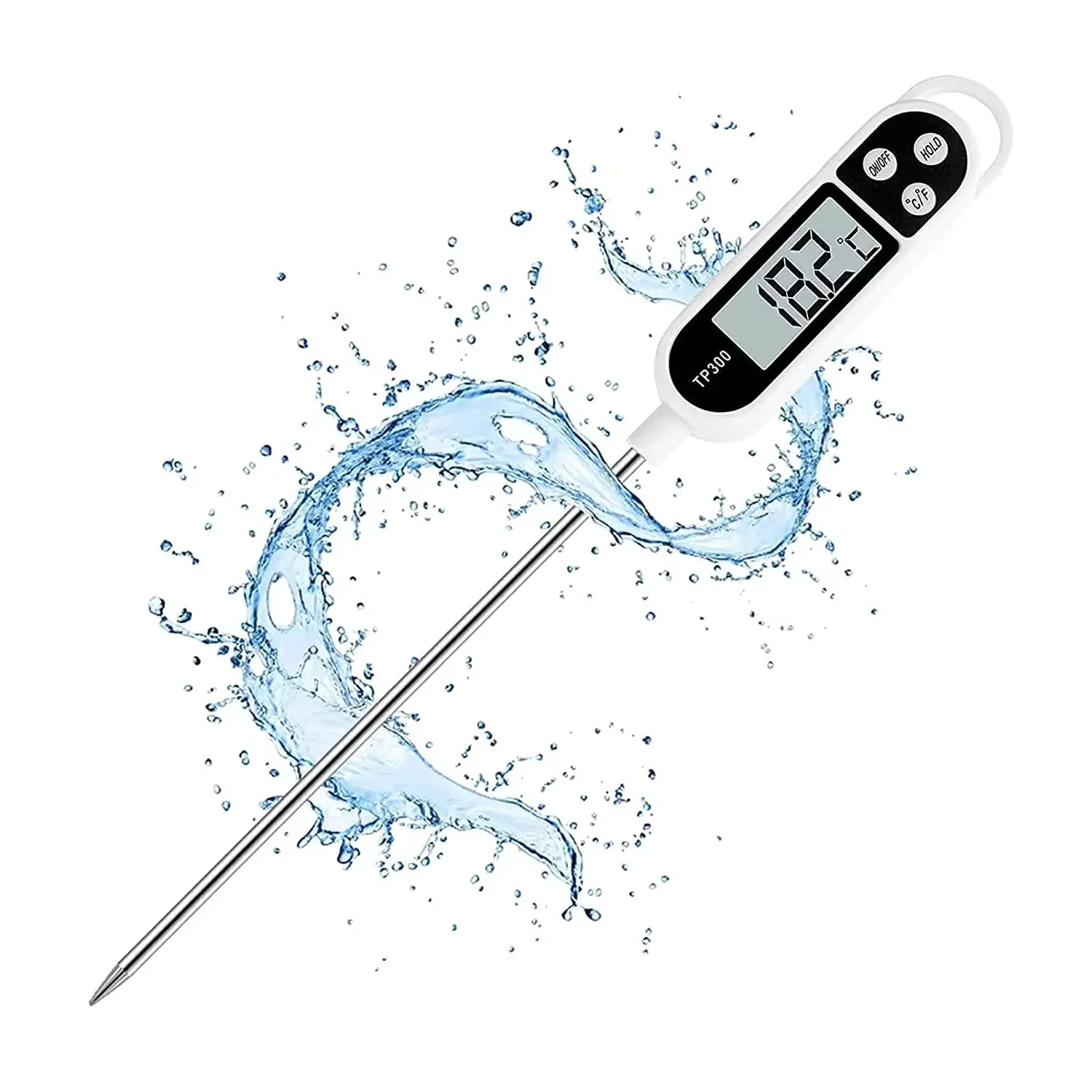 AliExpress Digital Kitchen Meat Thermometer with LCD, view 2