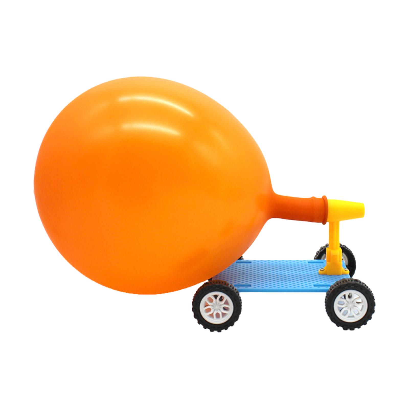 AliExpress DIY Balloon Car Racer 3D Puzzle Science Experiment Kits Balloon Powered Car for Boy Girls Kids Birthday Gift Children