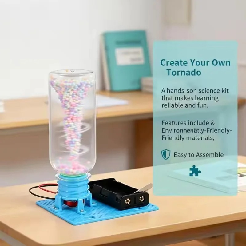 AliExpress DIY Electric Vortex Tornado Science Kit, view 3