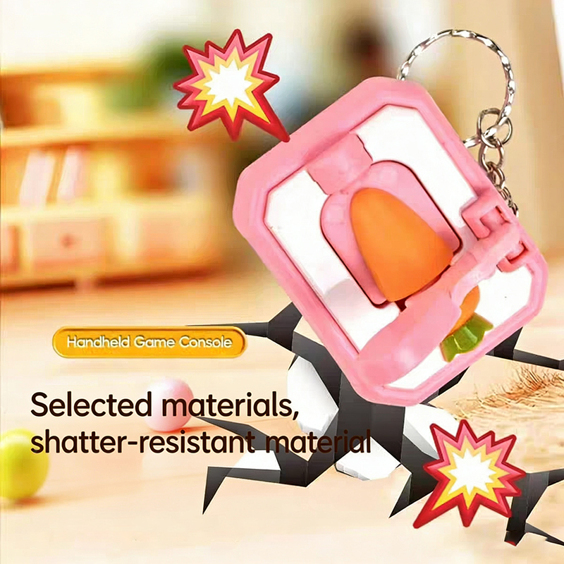 AliExpress DIY Keychain Carrot-cutting Creative Mini Cutting Fun Stress-relieving Toy Interesting Toy Gift, view 4