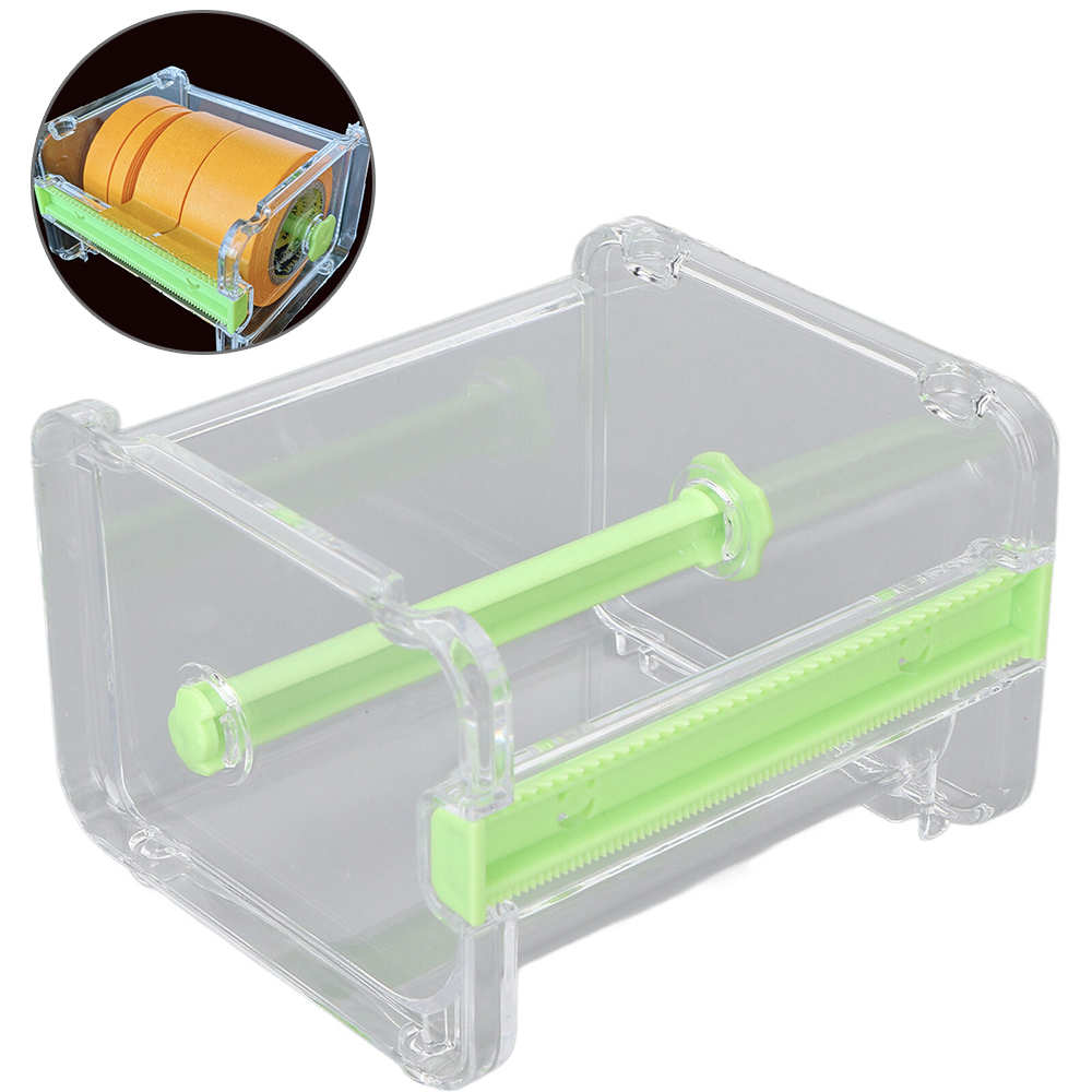 AliExpress DIY Painting Model Masking Tape Dispenser Washi Tape Cutter Masking Tape Storage Box Office Tape Dispenser Tape Holder Tools, view 2