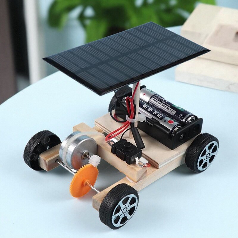 AliExpress DIY Solar Electric Vehicle Science Teaching Tool Assembly Puzzle STEM Education Model Creative Invention Student Education