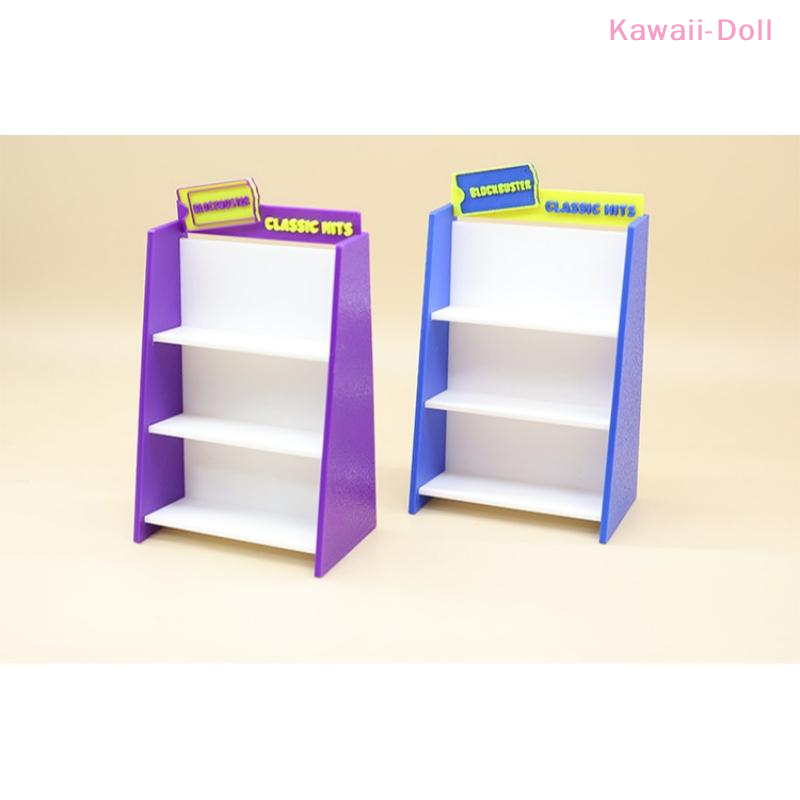 AliExpress [DO]1 Set 1/12 Dollhouse Retro Recorder Video Tape Shelf Model Miniature Living Scene Ornament Doll Toy Accessories[DO], view 4