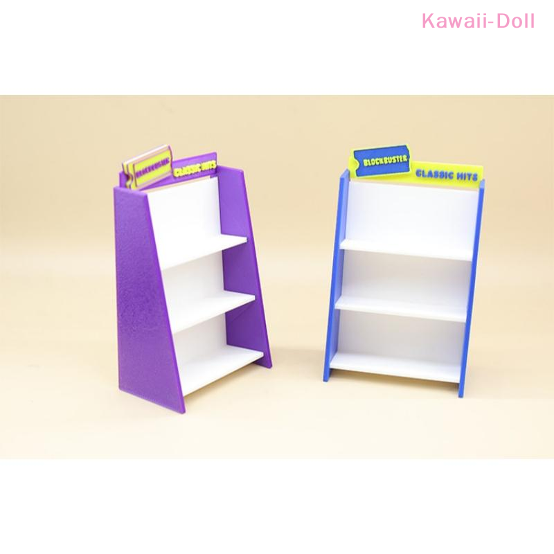 AliExpress [DO]1 Set 1/12 Dollhouse Retro Recorder Video Tape Shelf Model Miniature Living Scene Ornament Doll Toy Accessories[DO], view 5