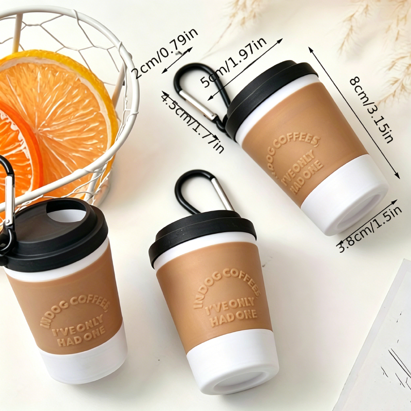 AliExpress Coffee Cup Dog Poop Bag Dispenser with Clip, view 4