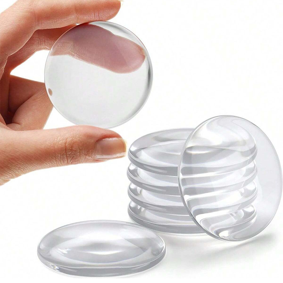 AliExpress Door Knob Wall Shield Clear Soft Rubber Door Stopper Door Handle Bumper Mute Stickers Wall Protector Muffler Pad Protective Plug, view 2