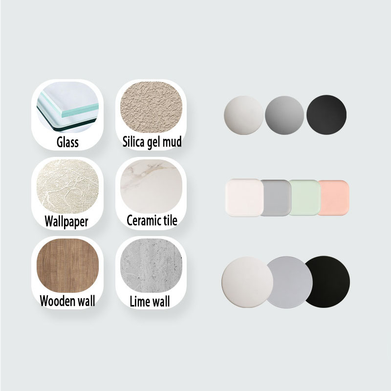 AliExpress Door Stopper Silicone Handle Bumpers Self Adhesive Mute Anti-Shock Protection Porte Pad Home Improvement Wall Protector Pad, view 6