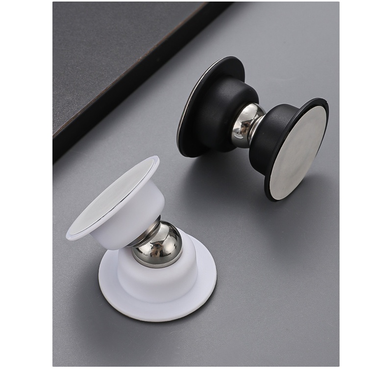 AliExpress Door Suck Touch Anti-collision Door Hotel Household Strong Magnetic Strong Mute Door Stall Door Stopper, view 5