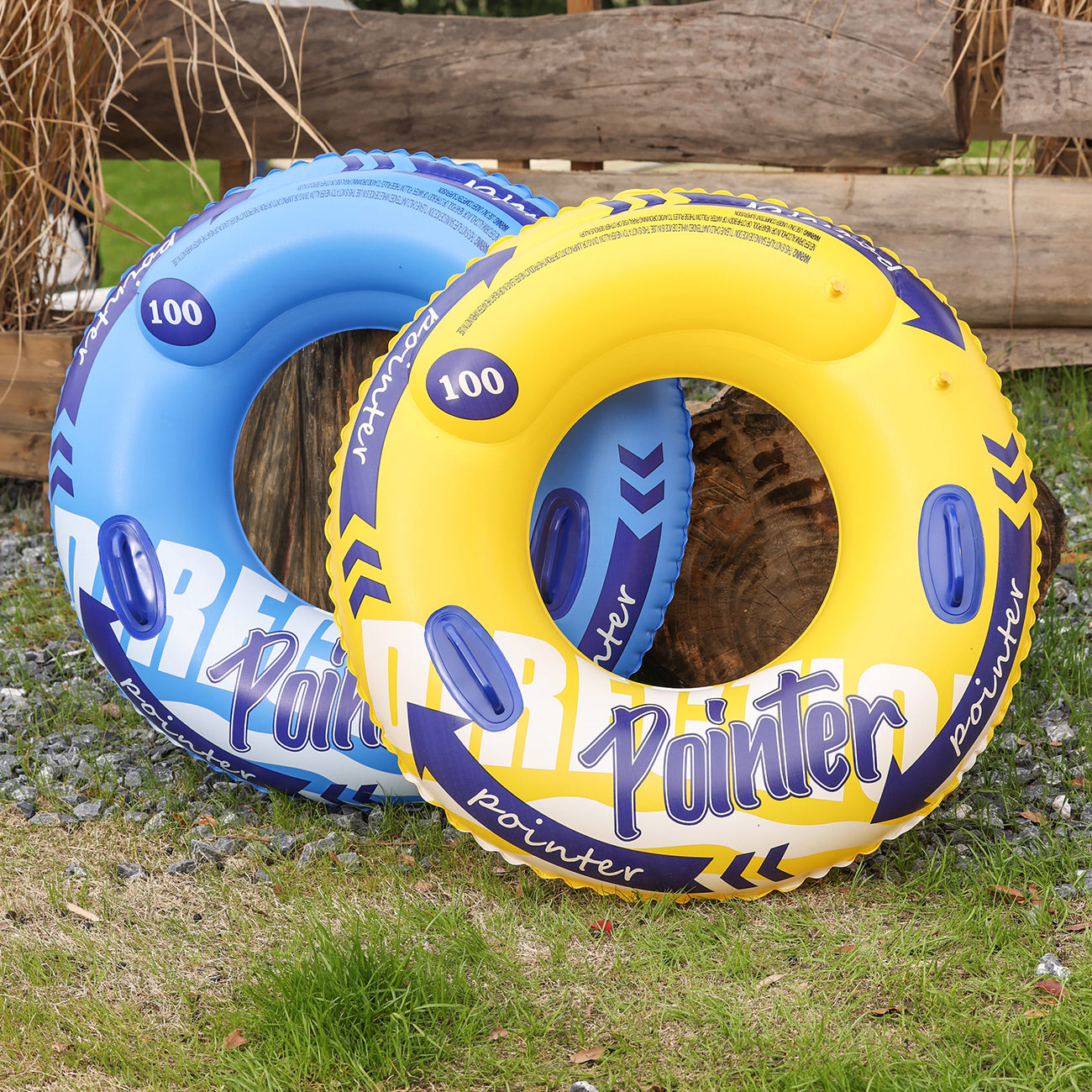 AliExpress Double Balloon Inflatable Adult Swimming Ring