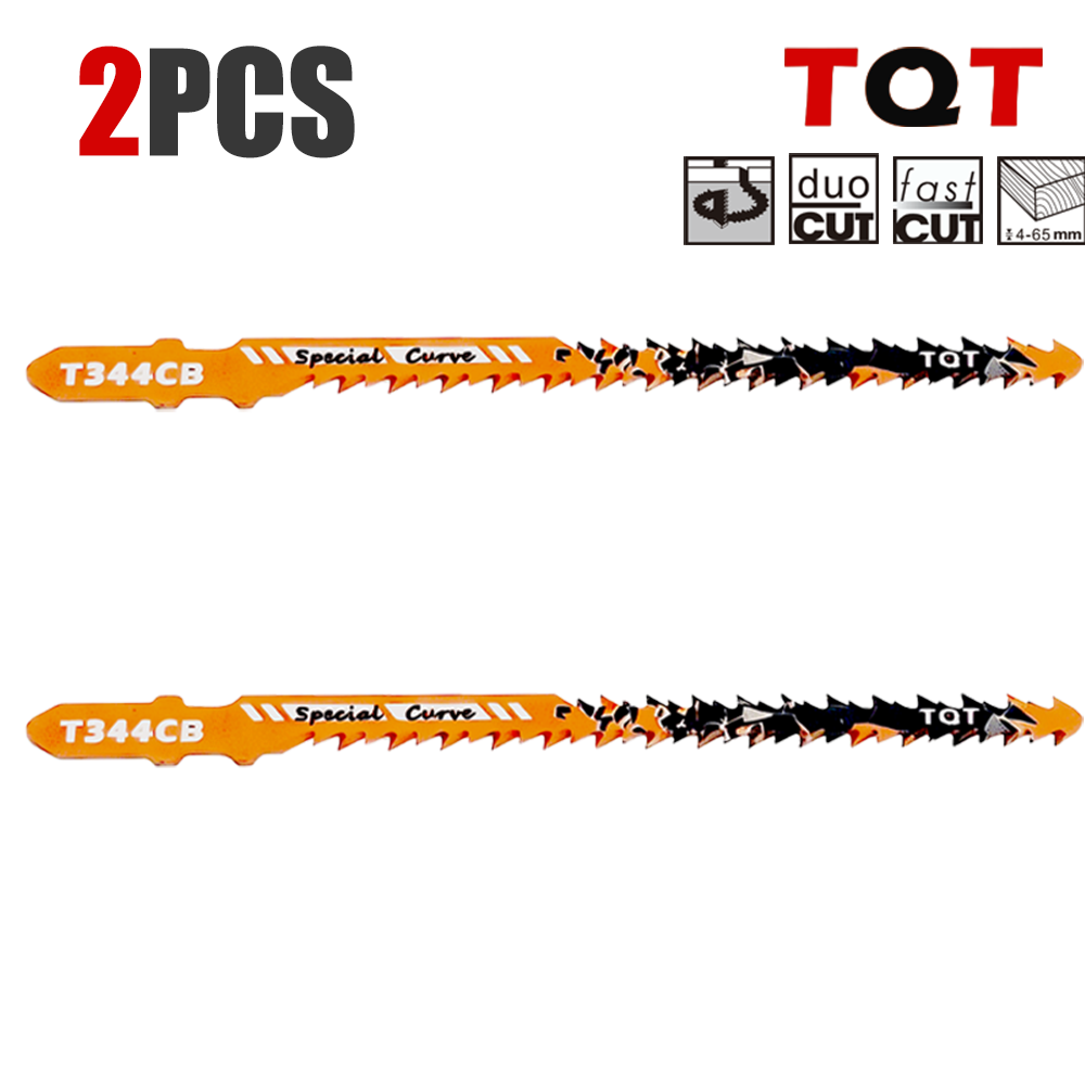 AliExpress Double-Sided Jigsaw Blades 10/9Tpi T344Cb for Efficient Curved Cutting, Wood & Plastic Saber Saw Blades Set for DIY & Carpenters, view 6