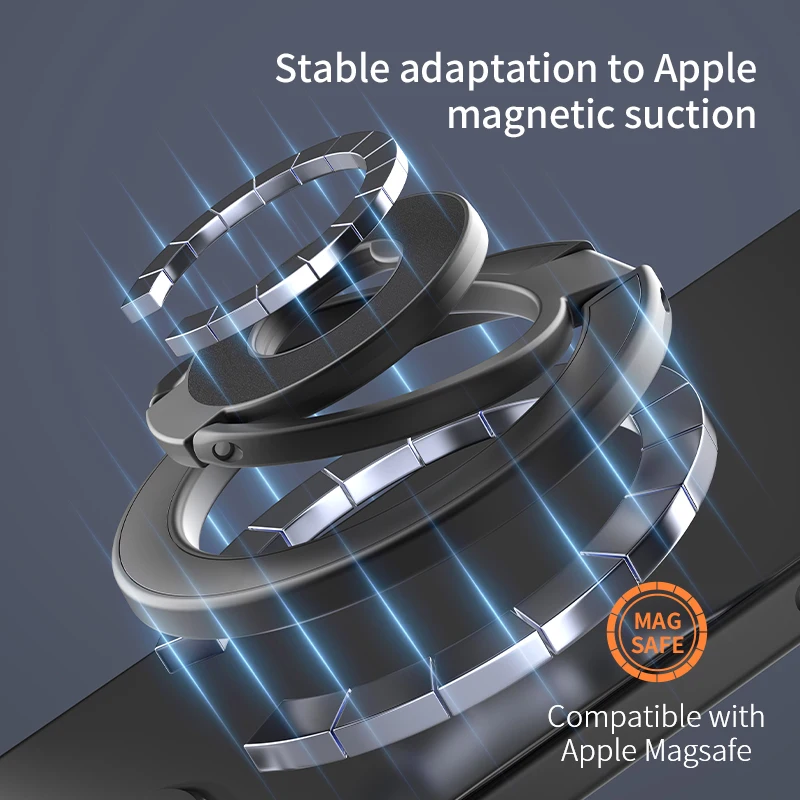 AliExpress Double-Sided Magnetic Phone Ring Grip for MagSafe, view 3