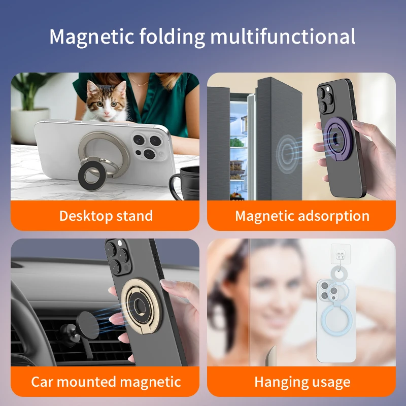 AliExpress Double-Sided Magnetic Phone Ring Grip for MagSafe, view 4