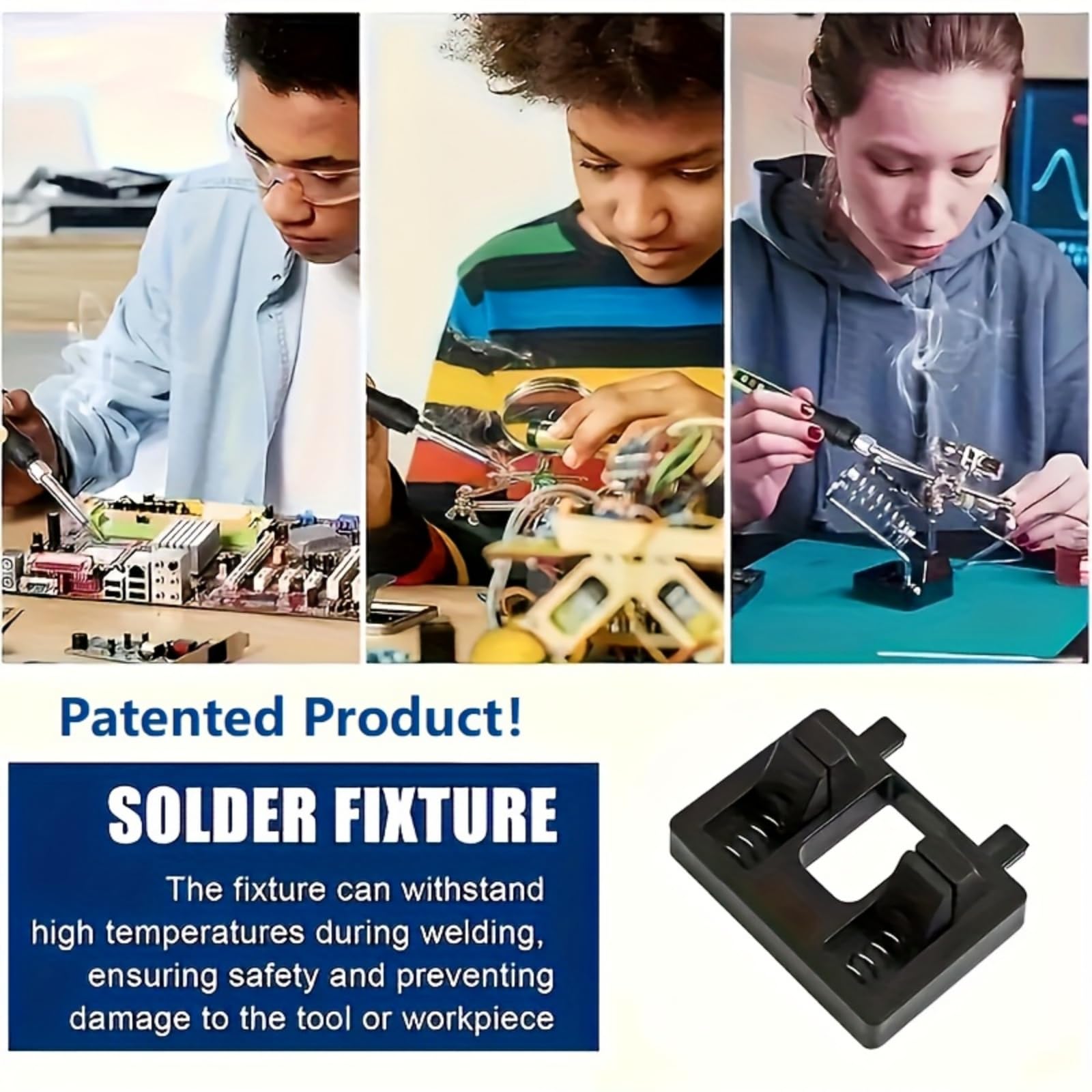 AliExpress Double-Wire Soldering Positioner Spring Clamp, view 6