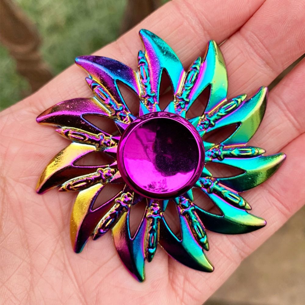 AliExpress Dragon Wings Hand Spinner Alloy Low Noise Metal Rainbow Finger Spinner Anti-Anxiety High Speed Fingertip Gyro Birthday Gift, view 6