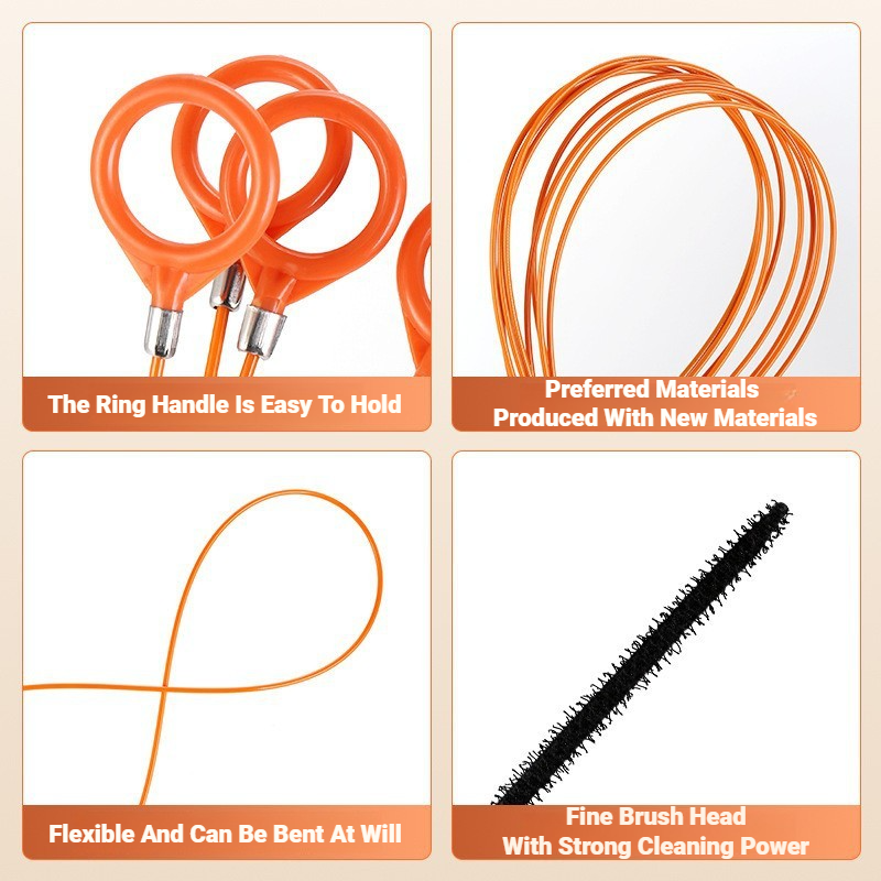 AliExpress Flexible Plastic Hair Drain Cleaning Snake