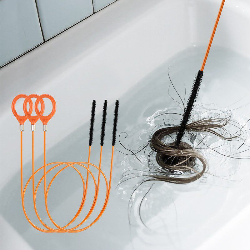 AliExpress Flexible Plastic Hair Drain Cleaning Snake, view 2