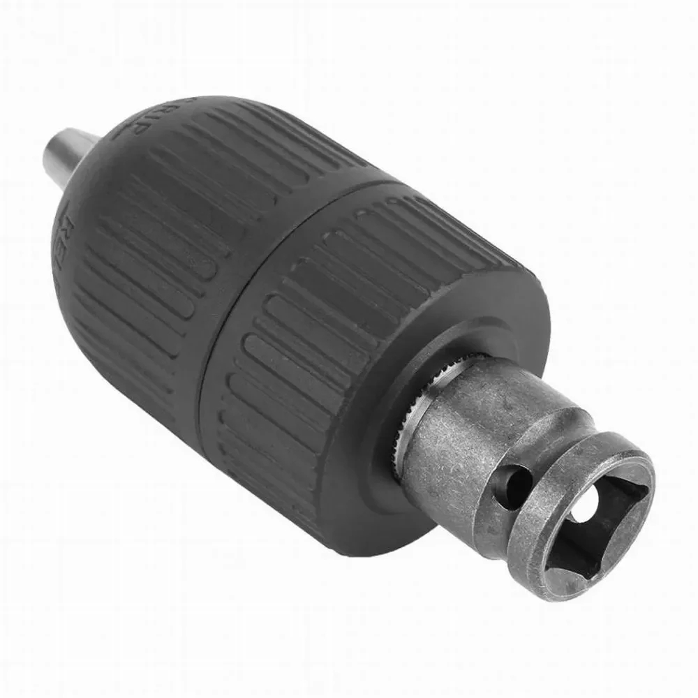 AliExpress Drill Chuck With 1/2inch Chuck Socket Square Female Adapter,1/2-20UNF Quick Grip Keyless Chuck 2mm~13mm(0.08"~0.51") Clamp Range