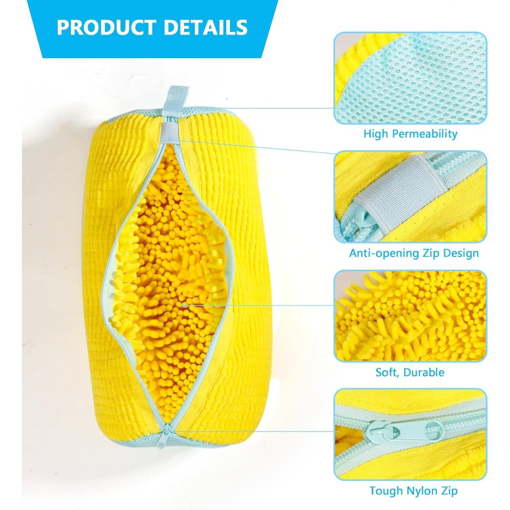 AliExpress Zippered Mesh Washing Machine Shoe Bag, view 2