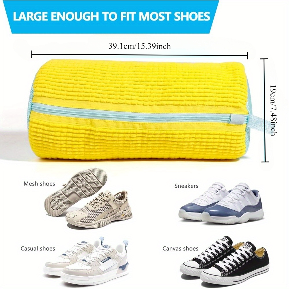 AliExpress Zippered Mesh Washing Machine Shoe Bag, view 3