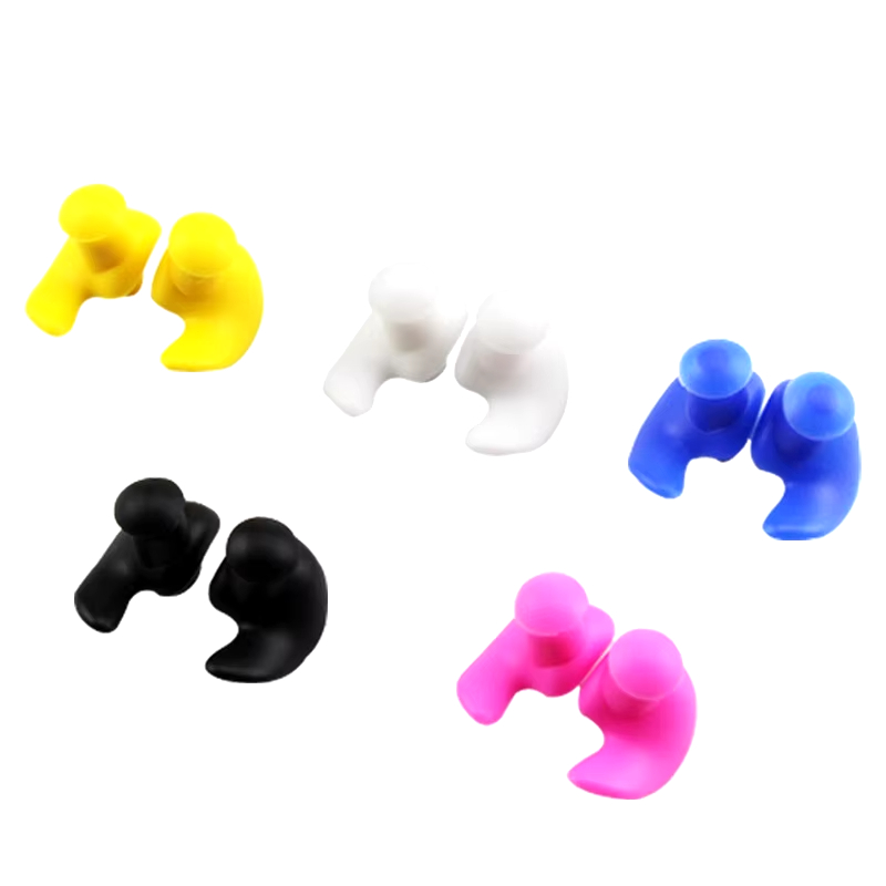 AliExpress Durable Waterproof Earplugs Classic Texture 1 Pair for Swimming Occupational Industrial Use, view 5