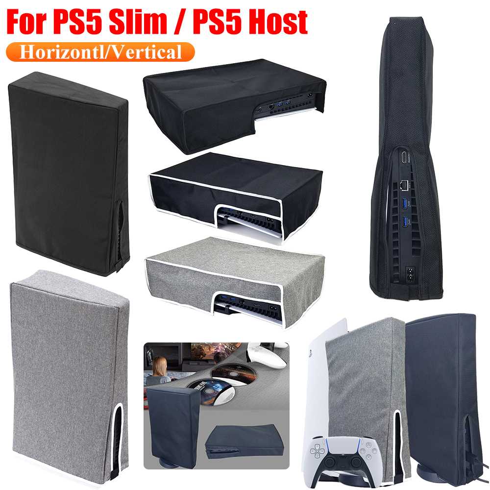 AliExpress Dust Proof Cover For PS5 Game Console Protector Case Anti-scratch Sleeve Protective Host Guard Case For PS5 Slim Game Accessorie, view 6