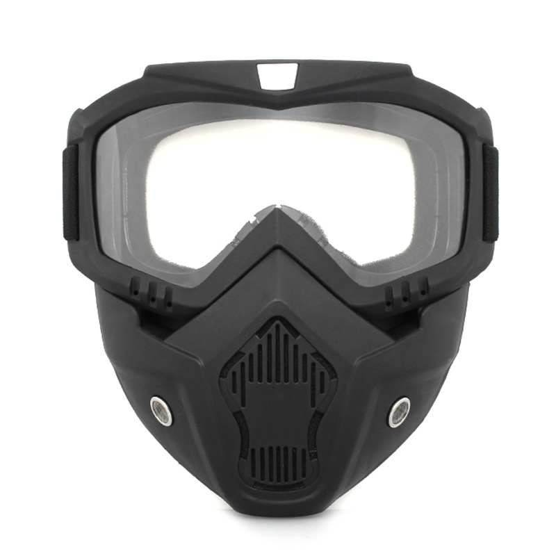 AliExpress Dustproof Motocross Glasses Adjustable Motorcycle Goggles Breathable Full Face Protective Dirt Bike Off-road Windproof Mask, view 4
