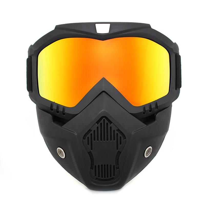 AliExpress Dustproof Motocross Glasses Adjustable Motorcycle Goggles Breathable Full Face Protective Dirt Bike Off-road Windproof Mask, view 6