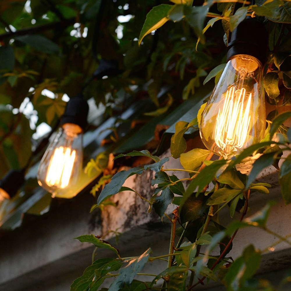AliExpress E27 Retro Edison Bulb 220V 40W ST64 G80 G95 G125 Ampoule Vintage Edison Bulb Incandescent Lamp Home Decor Filament Light Bulb, view 4