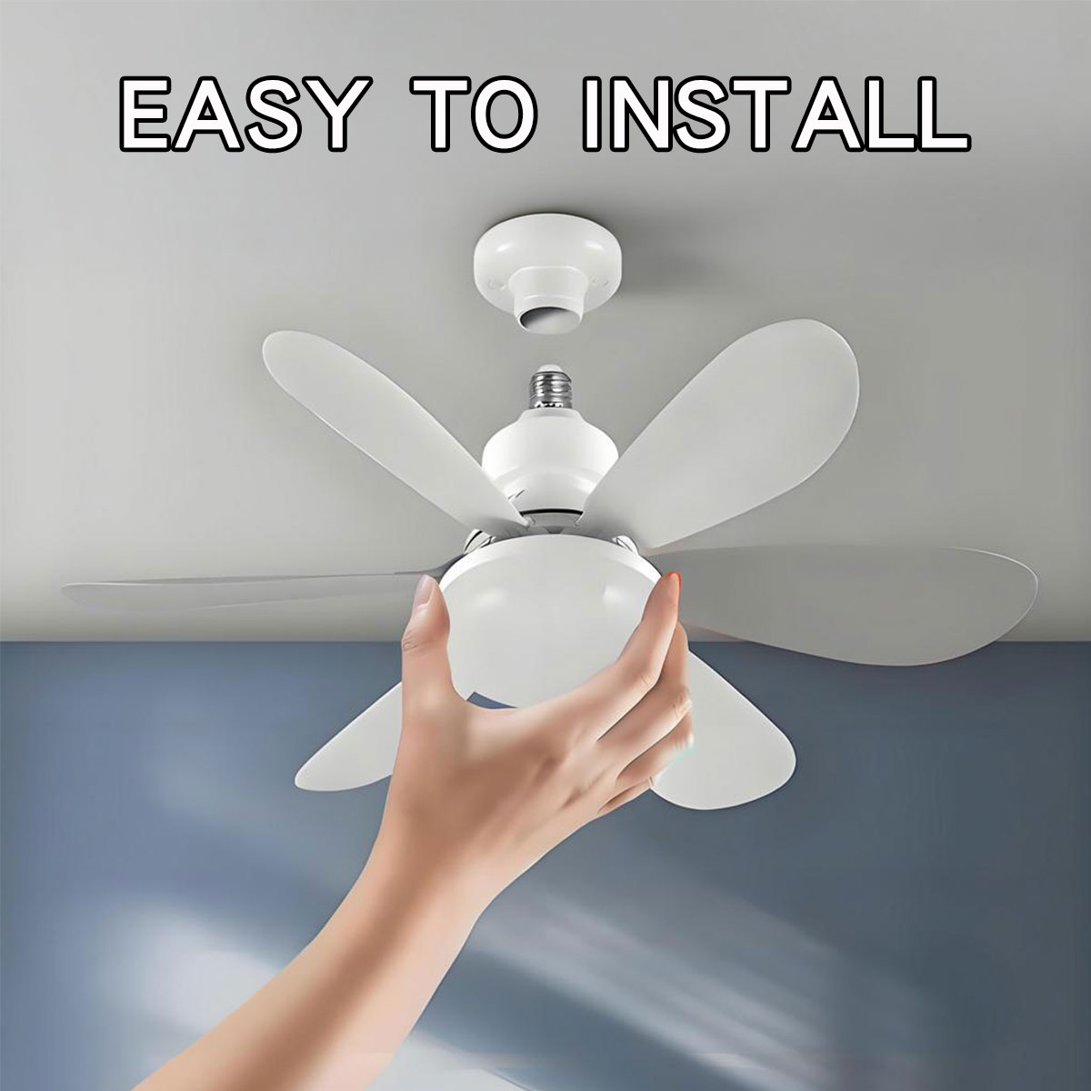 AliExpress E27 with Remote LED 30W 40W Ceiling Fan Light Dimming Function Suitable for Living Room Study and Home Use 85-265V, view 6