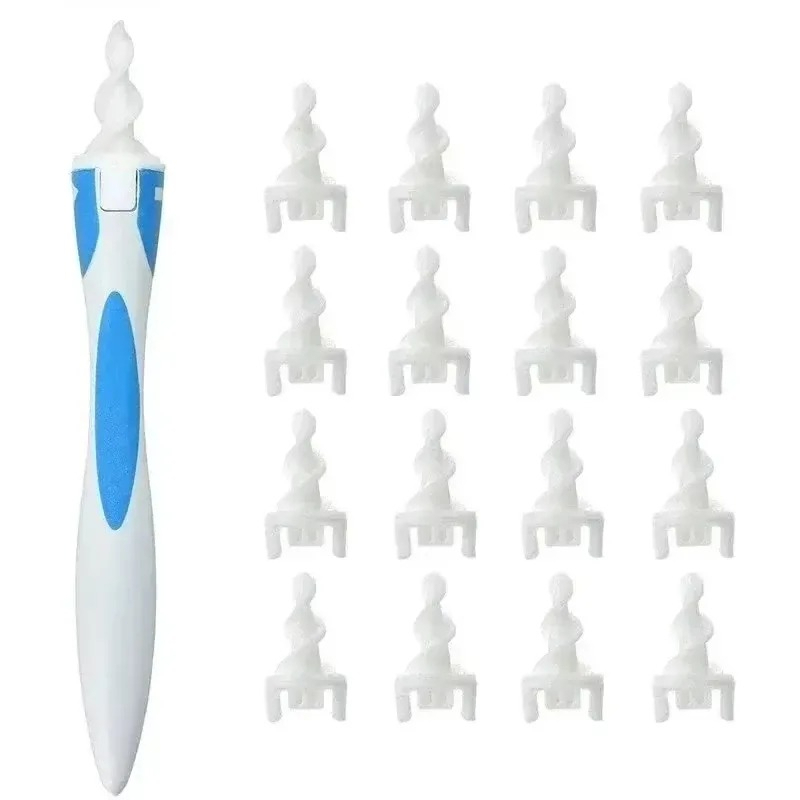 AliExpress Ear Wax Remover Tool Ear Cleaner with Soft Silicone 16 Replacement Tips Simply To Grab Extract Earwax, view 5