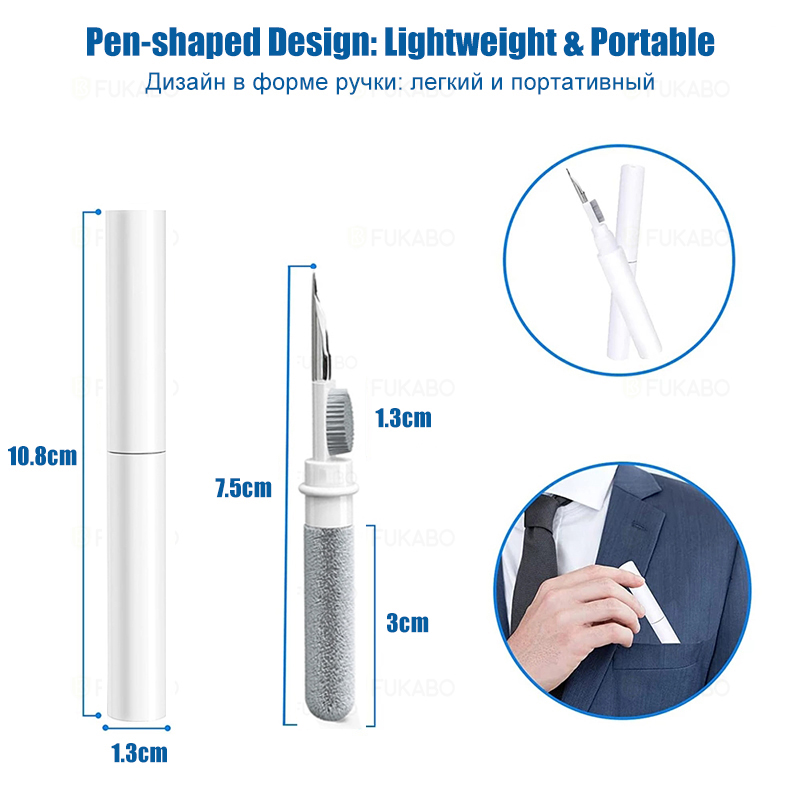 AliExpress 3-in-1 Earphone Cleaning Brush Kit, view 4