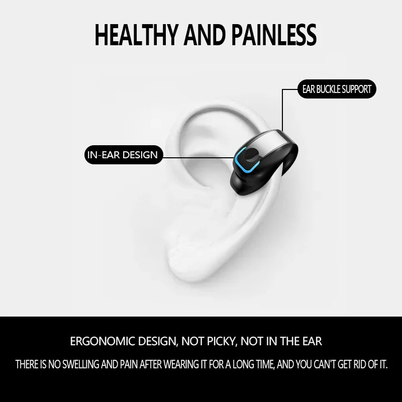 AliExpress Bluetooth Ear-Clip Bone Conduction Headset, view 5