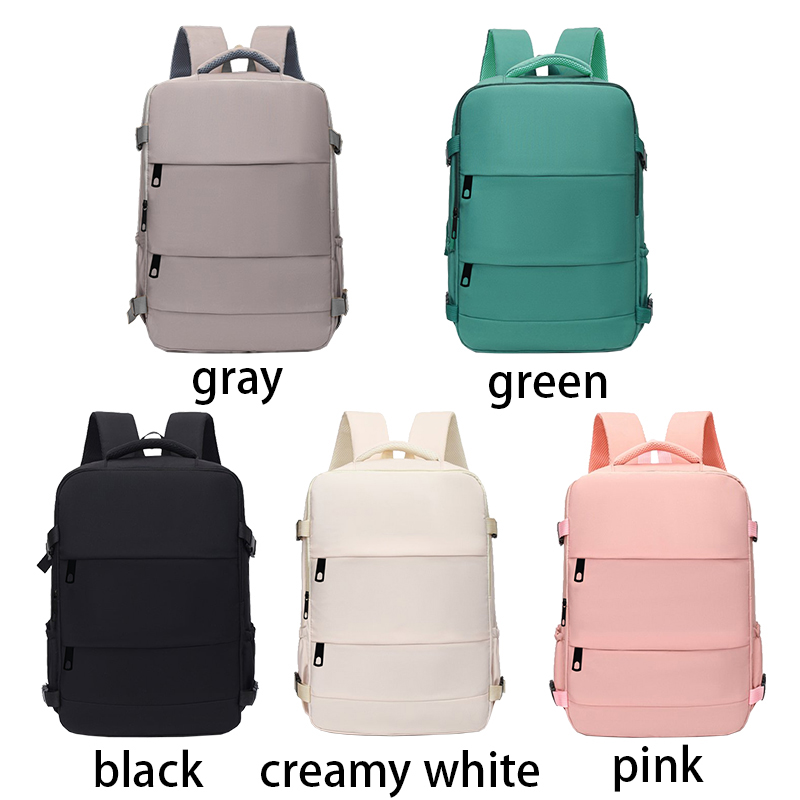 AliExpress Easy Carry Airplane Approved Backpack, Minimalist Solid Tone Multi-pocket Daypack for Daily Commute and Holiday, view 2