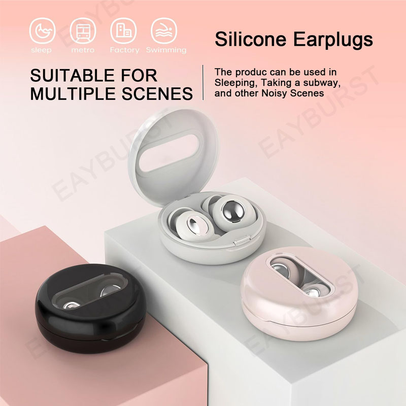 AliExpress Eayburst Soft Silicone Sleep Earplugs, view 2