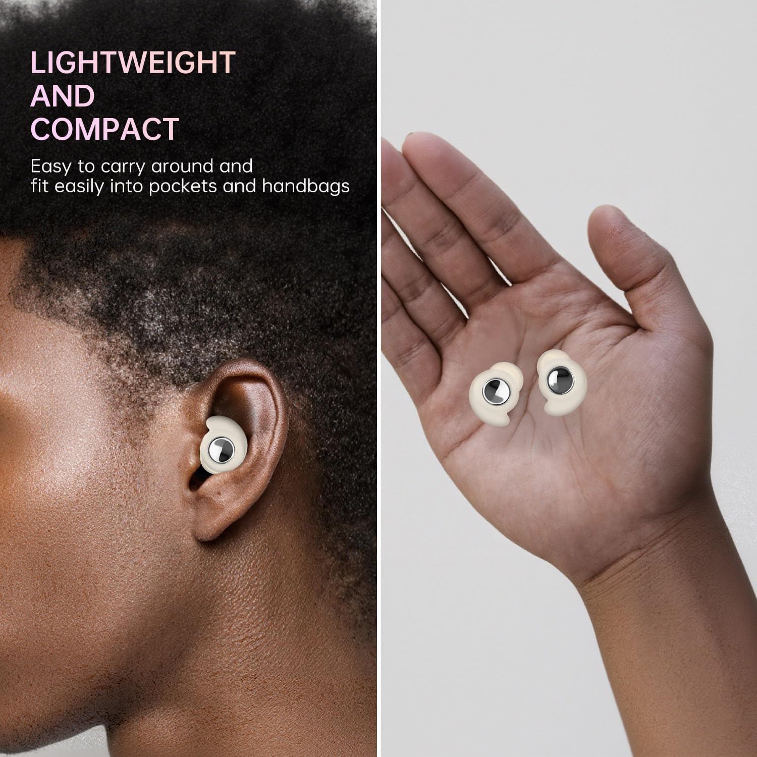 AliExpress Eayburst Soft Silicone Sleep Earplugs, view 4