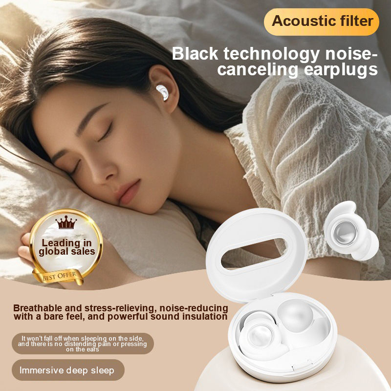 AliExpress Eayburst Soft Silicone Sleep Earplugs, view 6