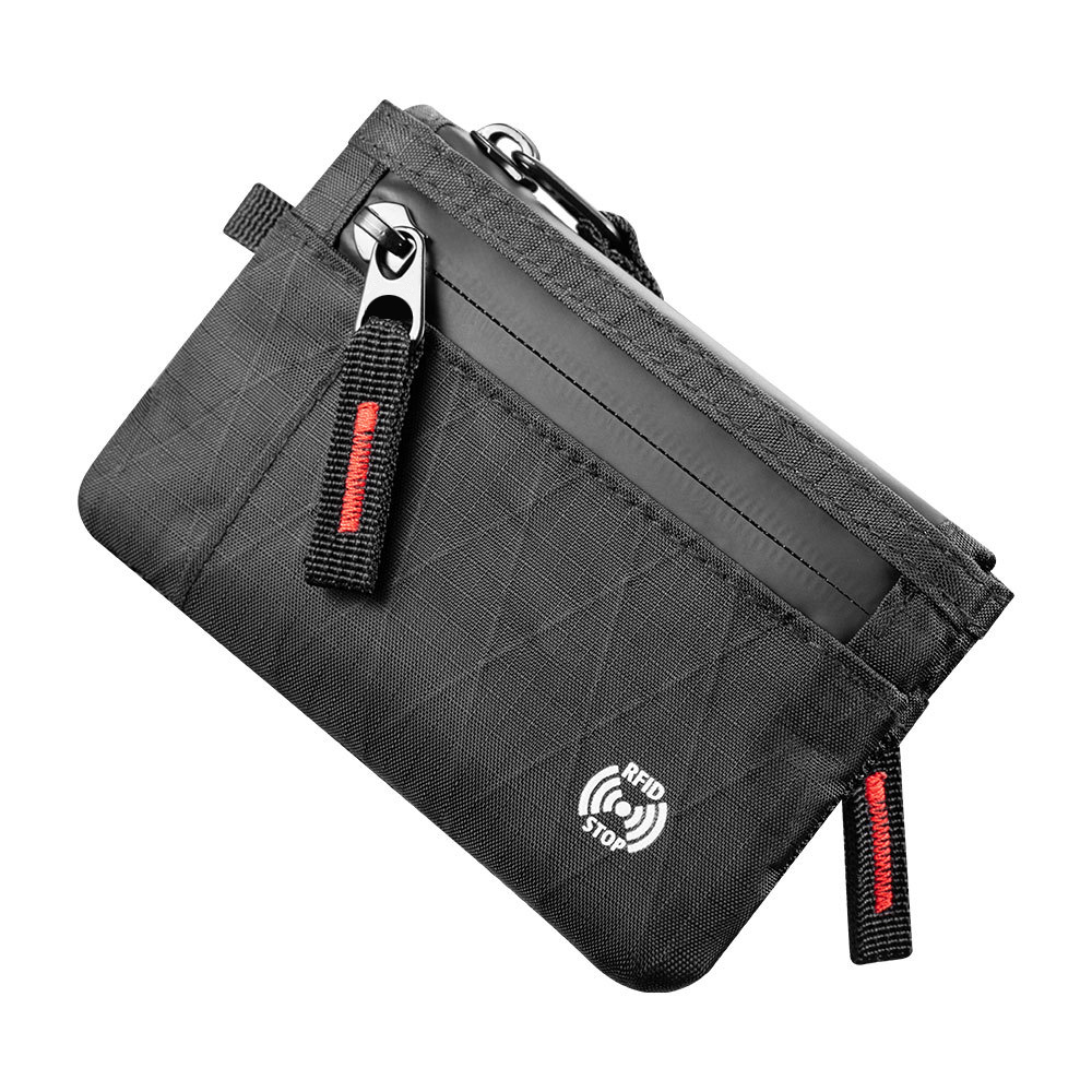 AliExpress Ultra-Thin RFID-Blocking Zip Wallet with Coin Purse
