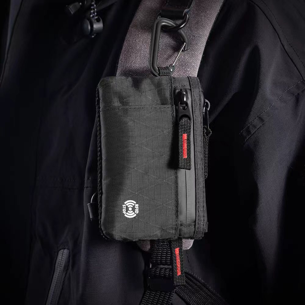 AliExpress Edc Fashionable Rfid Anti-Theft Ultra-Thin Wallet |   Unisex Zippered Coin Purse |   Multi-Compartment Credit Card Holder, Portable and Lightweight Travel Accessory, view 6
