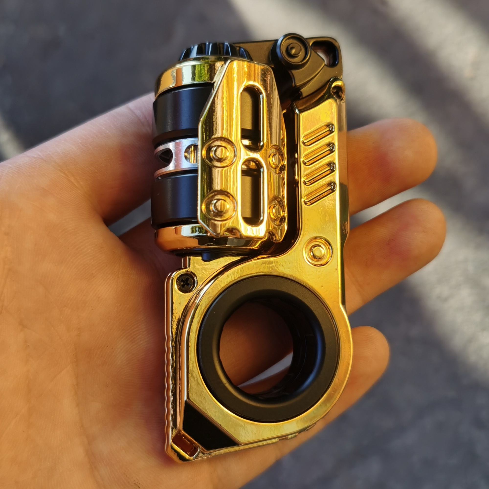 AliExpress EDC Fidget Sliders Fidget Toys Tuning Fork Magnetic Push Egg Mechanical Ratchet Crisp Sound Cyber Core Multi-functional Toys