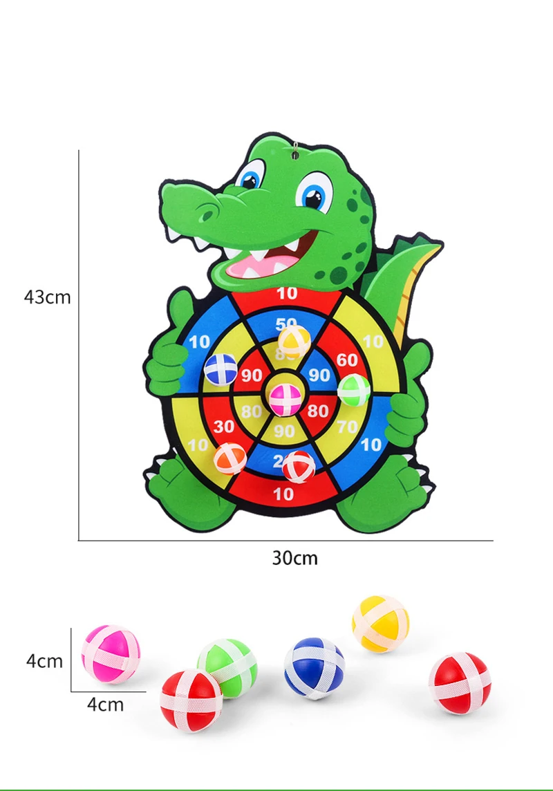 AliExpress Educational Dart Board Baby Dart Indoor Sports Child Montessori Games for Children 3 to 7 Years, view 5