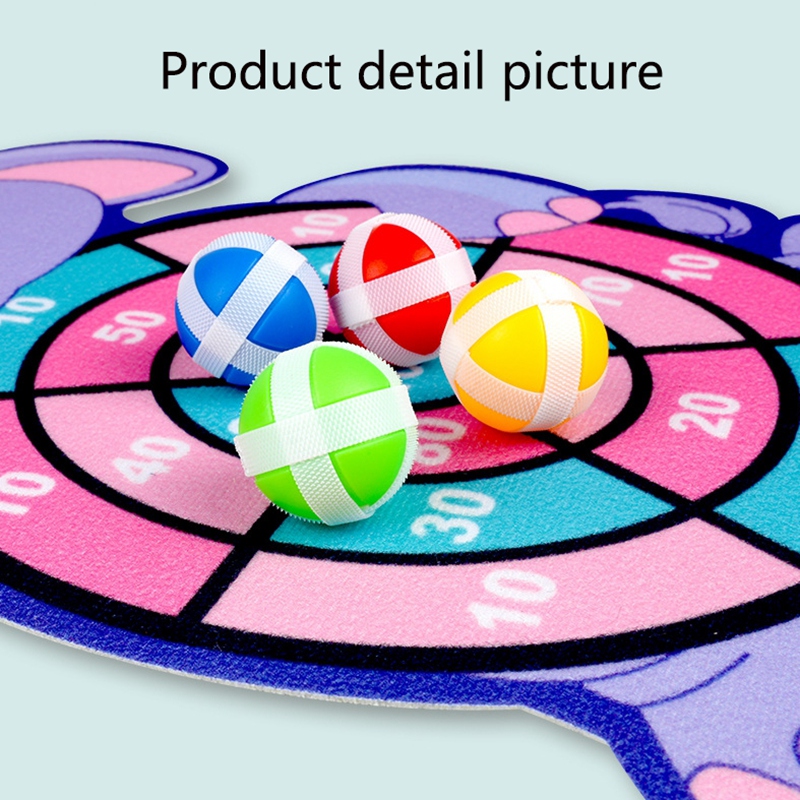 AliExpress Educational Games Dart Board Baby Toy Stickey Ball Dart Indoor Sports Child Montessori Games for Children 3 to 7 Years, view 6